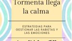 Taller para gestionar las rabietas y las emociones en Pulgarcito, Tomares, Sevilla